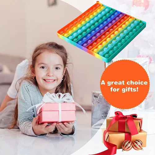Miniatura 6 de P00p - Juego de multiplicación con números, juguetes de matemáticas fidget, juguete de aprendizaje fidget para aliviar el estrés para crear tipos