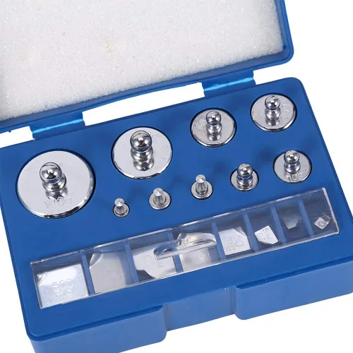 Miniatura 4 de Juego de pesas de calibración, 17pcs 211.1G 10Mg100G Gramos Prueba de precisión de joyería de báscula