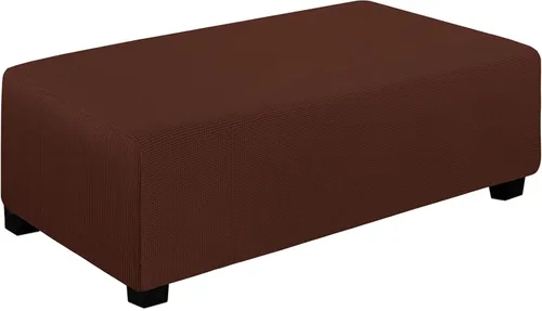 Miniatura 44 de Easy-Going Funda Elástica para Otomana Taburete de Almacenamiento Plegable Protector de Muebles Funda Rectangular Suave con Parte Inferior Elástica