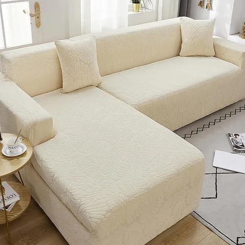 Miniatura 17 de Fundas elásticas para sofá modular, funda de sofá jacquard en forma de L, gruesa y antideslizante, protector de muebles, funda de sofá adecuada