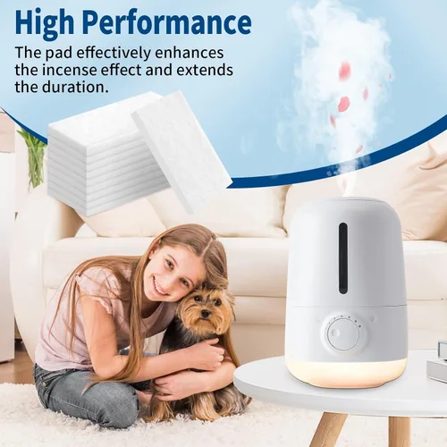Miniatura 4 de Paquete de 30 almohadillas de aroma humidificador sin perfume, filtros de repuesto compatibles con Frida Baby 3 en 1 humidificador de llenado
