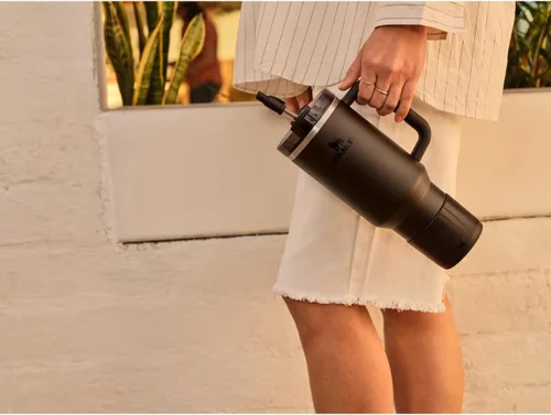 Miniatura 2 de STANLEY Quencher - Tapa para bota y popote Protector de silicona antideslizante para vaso de 20 y 30 onzas con asa Juego de accesorios para vaso