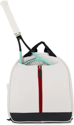 Miniatura 8 de AYRES Mochila de tenis – Amplia bolsa de tenis, pádel y pickleball para mujer Compartimento para raqueta de acceso rápido (para 2) Bolsa