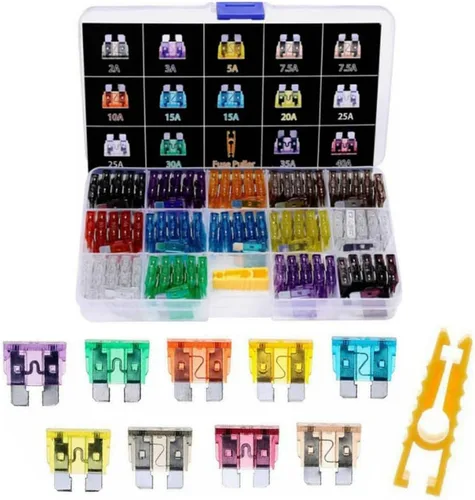 Miniatura 11 de Juego surtido de 36 fusibles de cuchilla de automóvil, fusibles de repuesto para automóviles, lanchas, camiones, SUV, automotrices