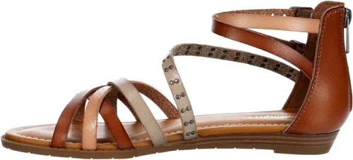Miniatura 3 de Limelight Vanya - Sandalias planas de gladiador con cierre de cremallera para mujer