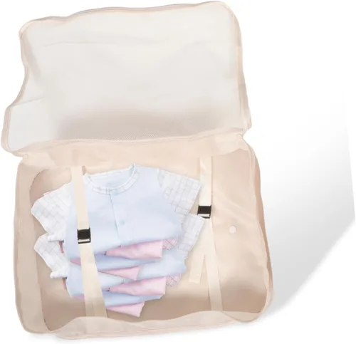 Miniatura 4 de NOLITOY Juego de 7 cubos de equipaje de viaje para equipaje de capacidad, bolsas organizadoras para ropa, zapatos, artículos de tocador, bolsas