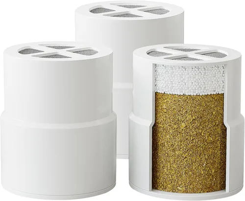 Cartucho de repuesto Filtro de ducha para filtro de cabezal de ducha Jolie (3 piezas)