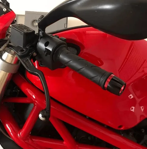 Miniatura 4 de Empuñaduras para manillar de motocicleta, tapón de extremo compatible con Suzuki GSX-S GSXS 125 150 750 1000/F/ABS GSX-S125 GSX-S750 GSX-S1000