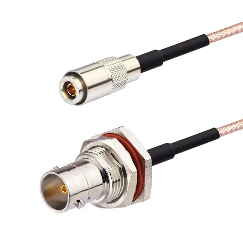 Miniatura 4 de BINGFU DIN 1.0/2.3 macho a BNC hembra 75 ohmios video SDI Cable 11.8 in 12 pulgadas para 3G HD SDI grabadora de video asistencia de cámara Monitor