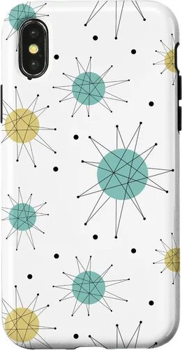 Miniatura 5 de Franciscan Starburst Mid Century Modern Atomic Era Pattern Case for iPhone 17