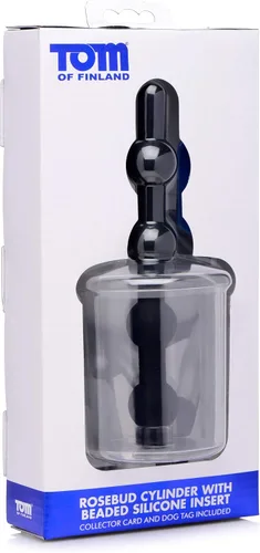 Miniatura 6 de Cilindro de capullo de rosa con inserción de silicona