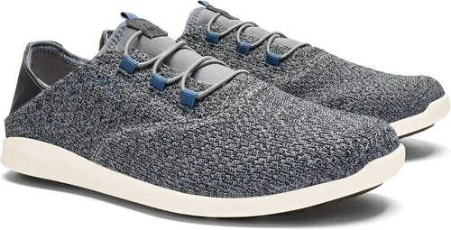 Miniatura 5 de OLUKAI Alapa Li - Tenis deportivos para hombre, malla transpirable y diseño que absorbe la humedad, sin cordones, ligeros y de apoyo