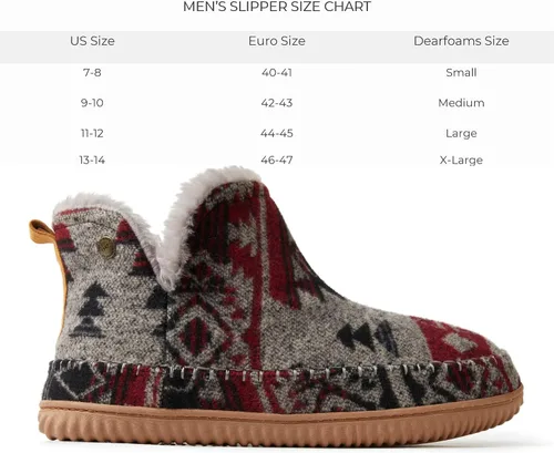 Miniatura 3 de Dearfoams mens Alpine By Dearfoams Men's Brixen IndoorOutdoor Memory Foam Boot Slipper