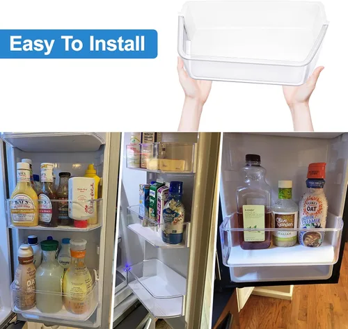 Miniatura 6 de Estante para puerta de refrigerador DA97-17255A actualizado compatible con refrigerador Samsung, reemplazo de estante para puerta de refrigerador