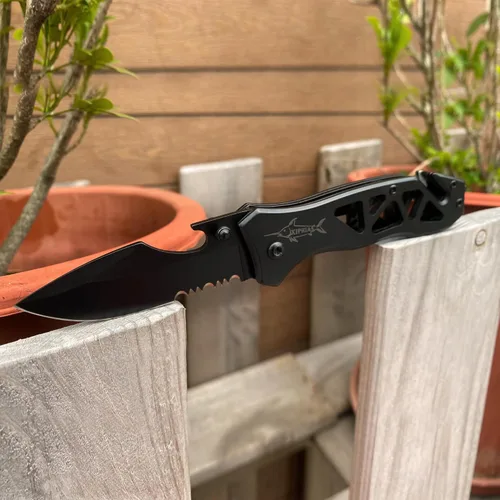 Día del Padre Día de la Madre y regalo de cumpleaños para él y ella – Cuchillo plegable táctico XIPHIAS para marido, novio, padre, esposa, novia,