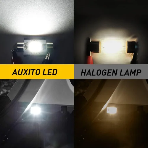 Miniatura 2 de Bombillas LED superbrillantes tamaño 194 Auxito; 168, 2825, W5W, T10, cuña 24, conjunto de chips 3014 SMD, bombillas LED de repuesto sin errores