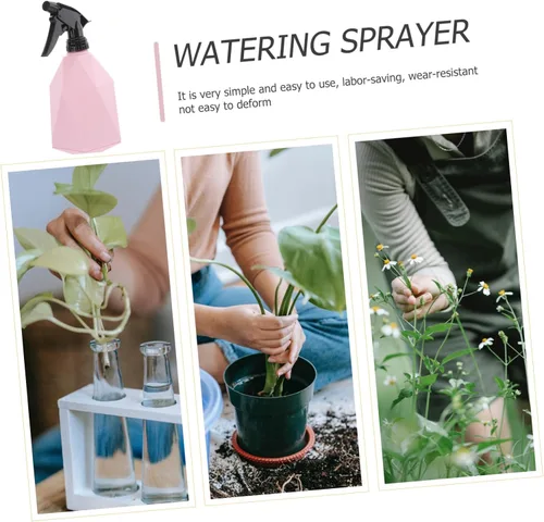 Miniatura 6 de GANAZONO 20.3 fl oz Mini Prensa de mano Regadera para plantas al aire libre Dispositivo de riego automático Botella de spray Hervidor de plástico