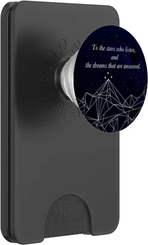 Miniatura 6 de Bookworm ACOMAF To the Stars Night Court Bookish PopSockets PopGrip: agarre intercambiable para teléfonos y tabletas PopSockets MagSafe PopGrip