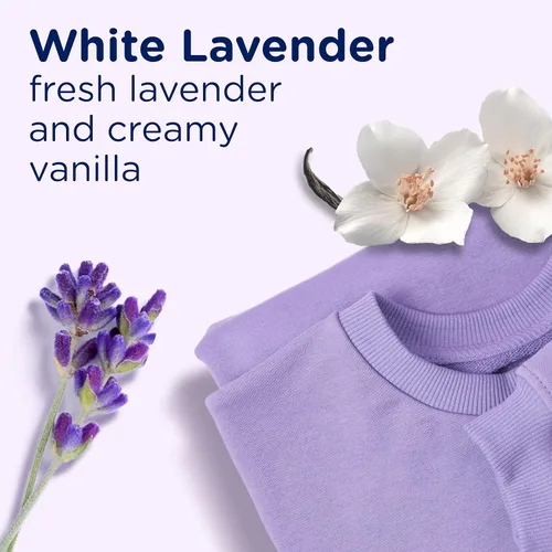 Miniatura 5 de Downy Light - Cuentas potenciadoras de aroma de lavandería para lavadora, aroma de lavanda blanca, 13.4 onzas, sin perfumes fuertes