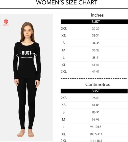 Miniatura 6 de LAPASA Women Mock Neck Thermal Underwear Top Undershirt Lightweight Midweight Fleece Lined Long Sleeve Base Layer L87L89