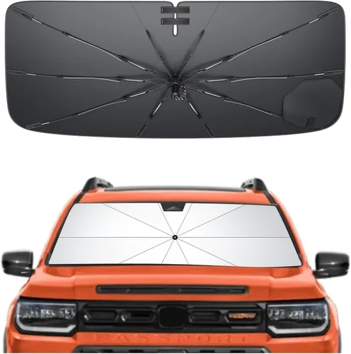 Miniatura 9 de SXCY Parasol para parabrisas Kia NIRO 2023-2026, accesorios 2021-2024 2025 2026 NIRO EV 2023-2026, 2023-2025, 2026, parasol plegable para rayos UV