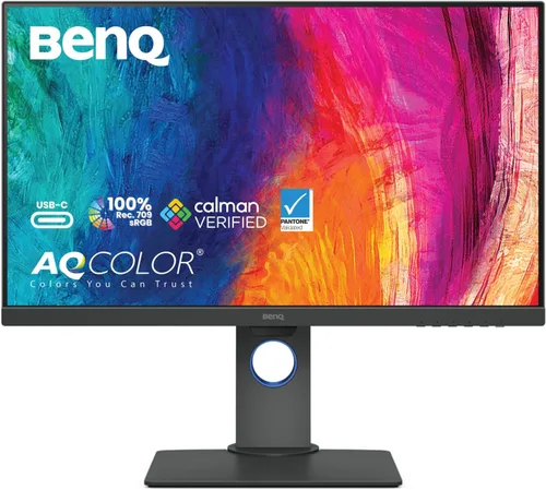 Miniatura 12 de BenQ PD2706QN 27" 2K QHD (2560x1440) Monitores listos para Mac, IPS, 95% P3, 100% sRGB/Rec.709, uniformidad, 90W USB-C, 100Hz, calibrado de fábrica