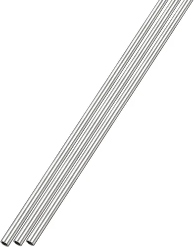 Miniatura 41 de METALLIXITY Tubo de acero inoxidable 304 (0.276 in de diámetro exterior x 0.031 in de alto x 11.811 in de largo) 3 piezas, tubo recto, para muebles