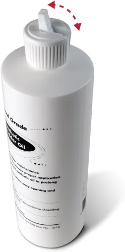 Miniatura 7 de Aurora Trituradora de papel profesional con corte en tira / CD/Trituradora de tarjetas de crédito (AU800SZ) y aceite triturador sintético Aurora SL16
