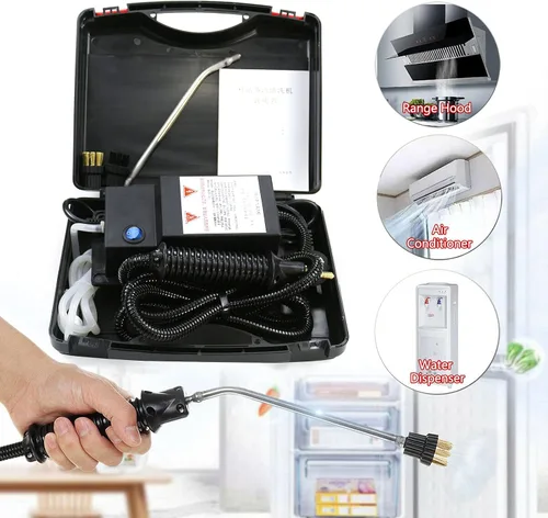 Miniatura 4 de Gdrasuya10 1700W 110V Limpiador de vapor de alta temperatura de mano Máquina de limpieza de alta presión Máquina de limpieza de alta presión