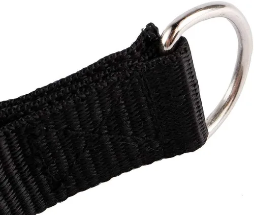 Miniatura 5 de CHICIRIS Cuerda de resistencia para gimnasio, mango de banda de resistencia de 154.3 lbs, mango de cable resistente, color negro para ejercicios