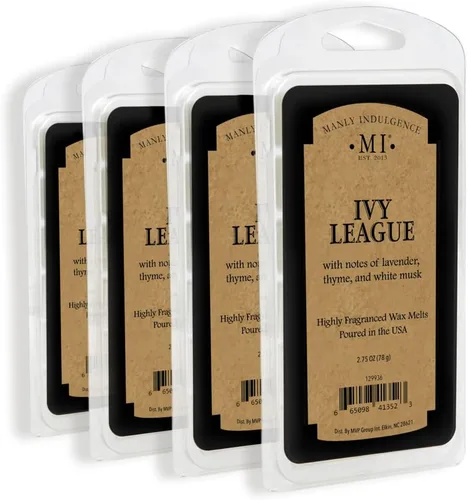 Miniatura 48 de Manly Indulgence Last Call - Velas perfumadas para hombres, 2 mechas, 16.5 onzas, cera de mezcla de soja premium, 60 horas de combustión, velas