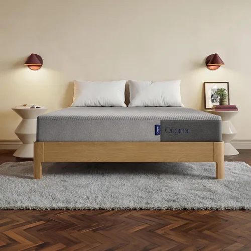 Casper Sleep - Colchón de espuma original tamaño individual con sensación media firme con soporte zonal – Aislamiento de movimiento – Espuma