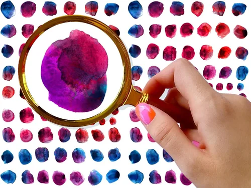 Miniatura 3 de Adhesivos para uñas (5 hojas) FLONZNAIL Just Watercolors Dots