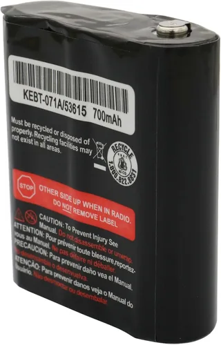 Miniatura 7 de Paquete de 2 baterías de radio bidireccional NiMH de repuesto de 700 mAh 3.6 V para radios Motorola Talkabout MS350R MT350R EM1000 MC220R MR355