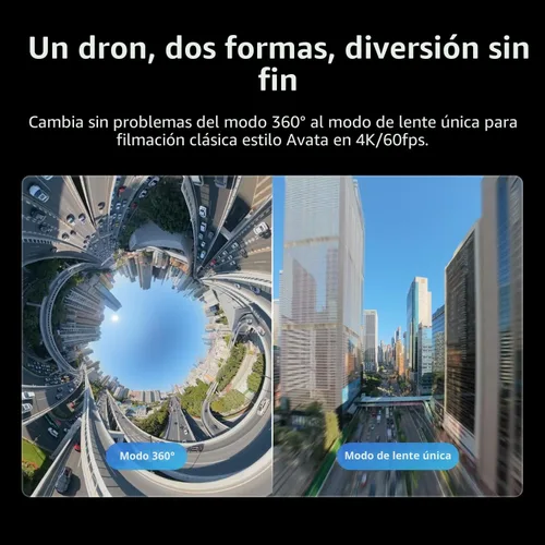 Miniatura 5 de DJI Avata 360 Motion Fly More Combo, dron de 360° con imágenes 8K 360° de 1 pulgada, cámara de 360° con protector de hélice. Incluye gafas N3 y RC