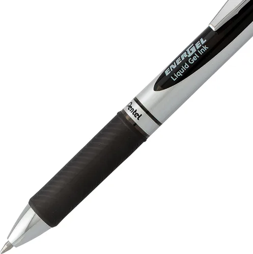 Miniatura 8 de Pentel EnerGel RTX - Bolígrafo de gel líquido retráctil (¹/₃₂ pulgadas), línea mediana, tintas de colores surtidos, 12 unidades (BL77BP12M)