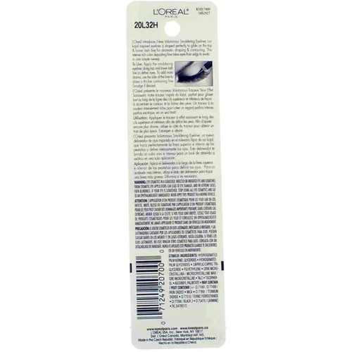 Miniatura 2 de L'Oreal Paris Voluminous Smoldering Liner, Negro [645] 0.09 oz (Paquete de 3)