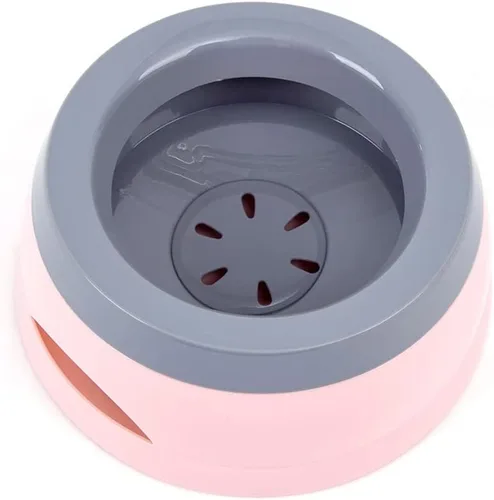 Miniatura 9 de Love Dream Cuenco de agua para perros sin derrames, alimentador de agua lento sin goteo, dispensador de agua para mascotas, dispensador de agua