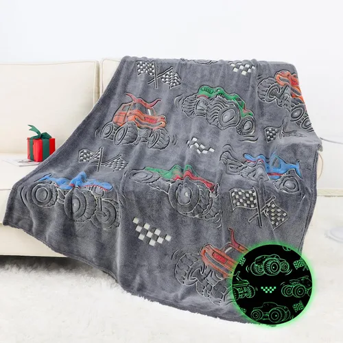 Miniatura 13 de OHOIT Regalos para jugadores, juguetes para niños, novio, manta de juego que brilla en la oscuridad para niños, regalo de gamepad para cumpleaños