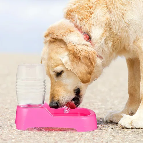 Miniatura 5 de Mipcase Puppy Supplies - Comedero de agua para perros, dispensador de agua para perros, grande, dispensador automático de agua para alimentos