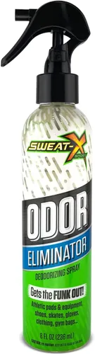 Sweat X Sport Extreme Odor Spray – Desodorante multiusos para zapatos, ropa, equipos deportivos y todas las telas – Fórmula concentrada, no requiere