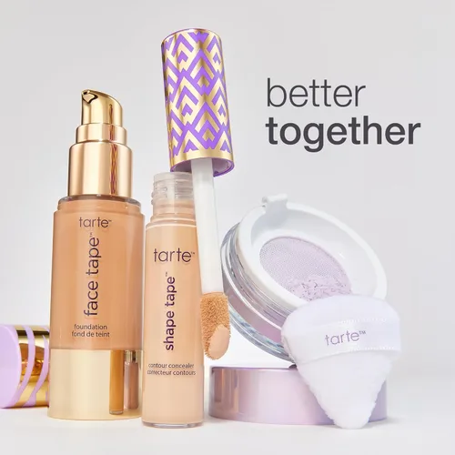 Miniatura 7 de tarte base de maquillaje face tape – Base de cobertura completa con acabado mate con Snow Mushroom y ácido hialurónico para hidratación, resistente