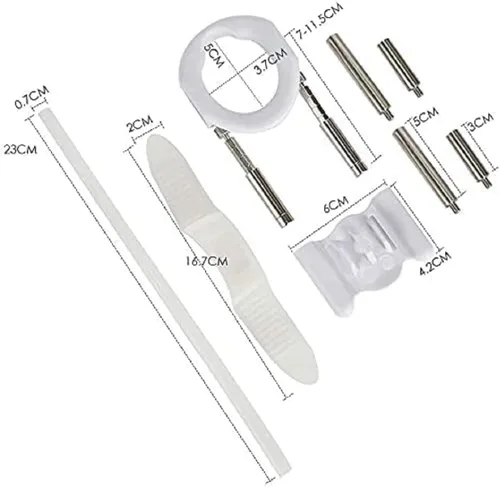 Dispositivos de tracción de pene para hombres, kit de masaje, barra extensora, tamaño masculino, estirador de entrenamiento de resistencia,