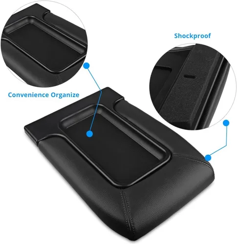 Miniatura 6 de Compatible con la tapa de la consola central, kit de reposabrazos Chevy GMC Pickup Truck Suburban Tahoe Silverado Sierra Yukon XL reemplaza 19127364
