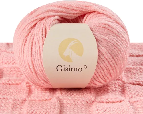 Miniatura 26 de 100% lana merino para tejer y ganchillo, hilo lujoso y suave de 6 cabos para tejer y crochet a mano, 1.76 oz/50 g, 127 yardas/116 metros