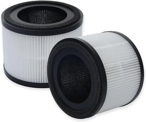 PUREBURG Filtro de repuesto compatible con MOOKA AP-S0610L purificador de aire, H13 True HEPA y filtración multicapa de carbón activado, paquete de 2