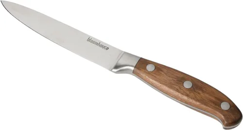 Miniatura 10 de Bloomhouse - Dos veces Oprah's Favorite Things Ganador - Cuchillo de cocina de 5 pulgadas con hoja de acero inoxidable alemán con mango de madera