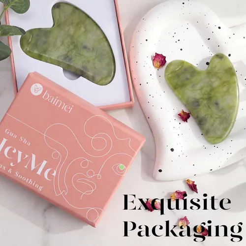 Miniatura 6 de BAIMEI IcyMe Gua Sha Herramientas faciales Masajeador facial para el cuidado de la piel, relajación y reducir las arrugas y la hinchazón