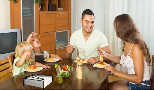 Miniatura 5 de Servilletero para mesa, servilletero de granja con bola de hierro con brazo pesado, para cocina, hogar, encimera, bar, restaurante (hierro negro)