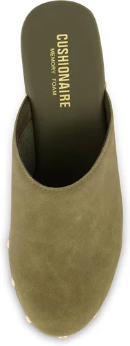 Miniatura 5 de CUSHIONAIRE Women's Gibbons Faux Wood Clog with Memory Foam Padding, Wide Widths Available